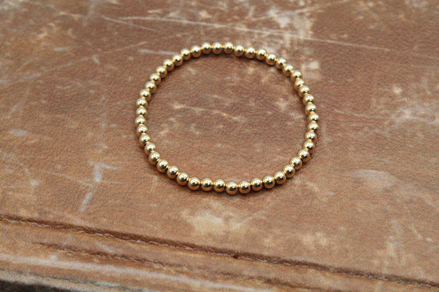 "Walk by Faith" 3 mm Gold Filled Bracelet
