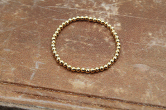 "Walk by Faith" 3 mm Gold Filled Bracelet