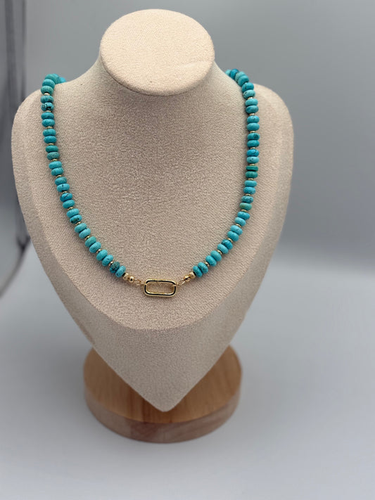 Kingman Turquoise Necklace