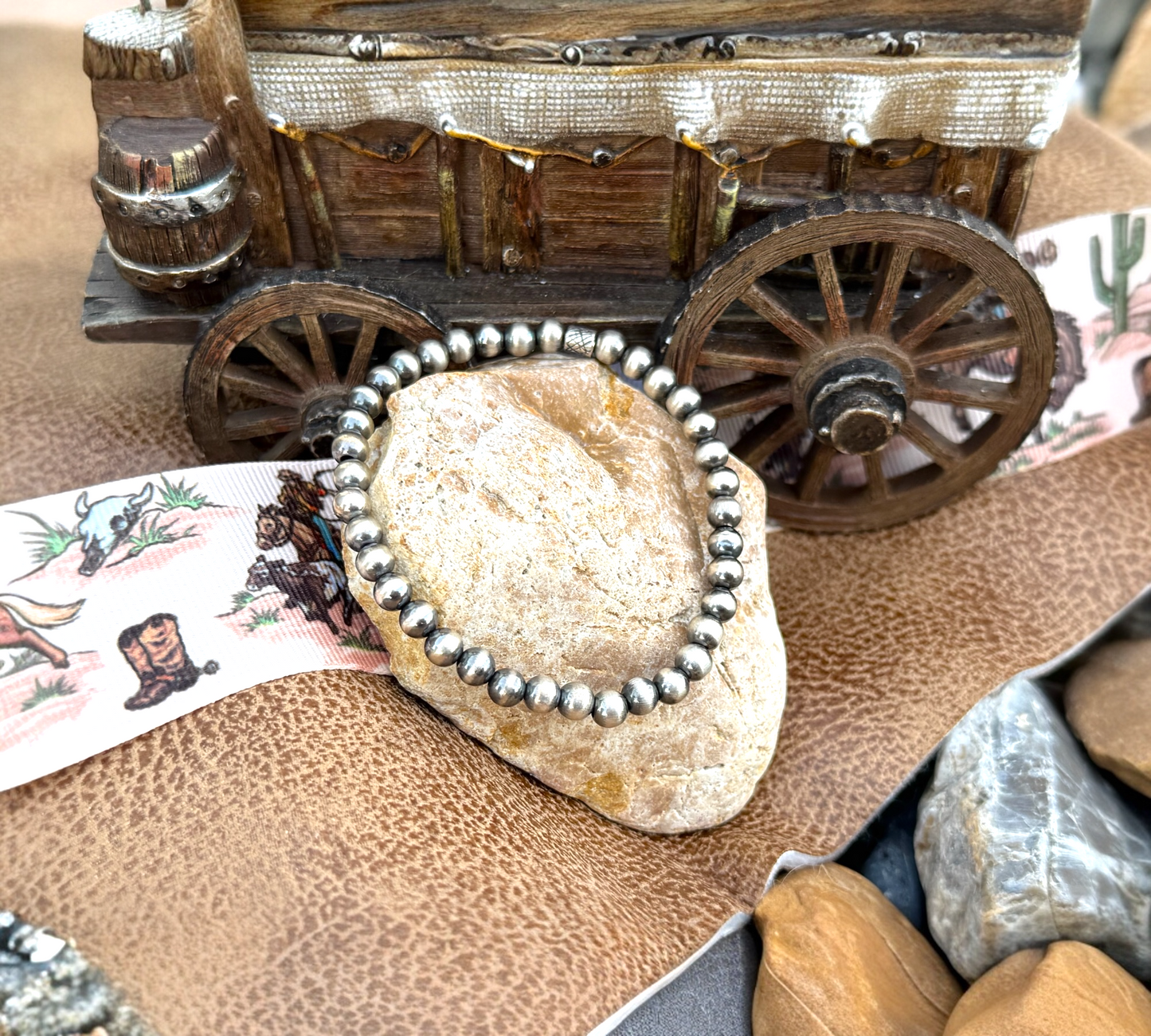 “Still Waters” Navajo Sterling Silver Bracelet